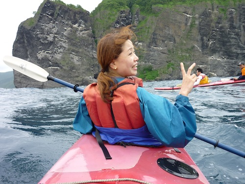 kayak de mer à Otaru