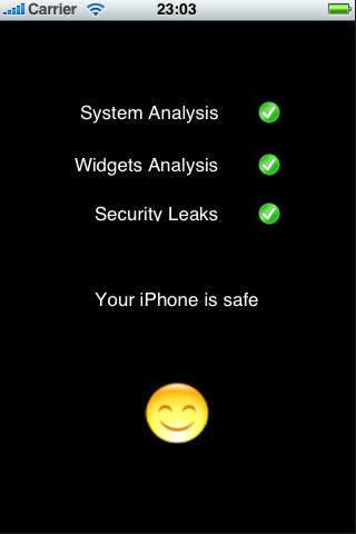 screenshot de Be Happy iPhone App