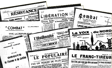 journaux resistance française